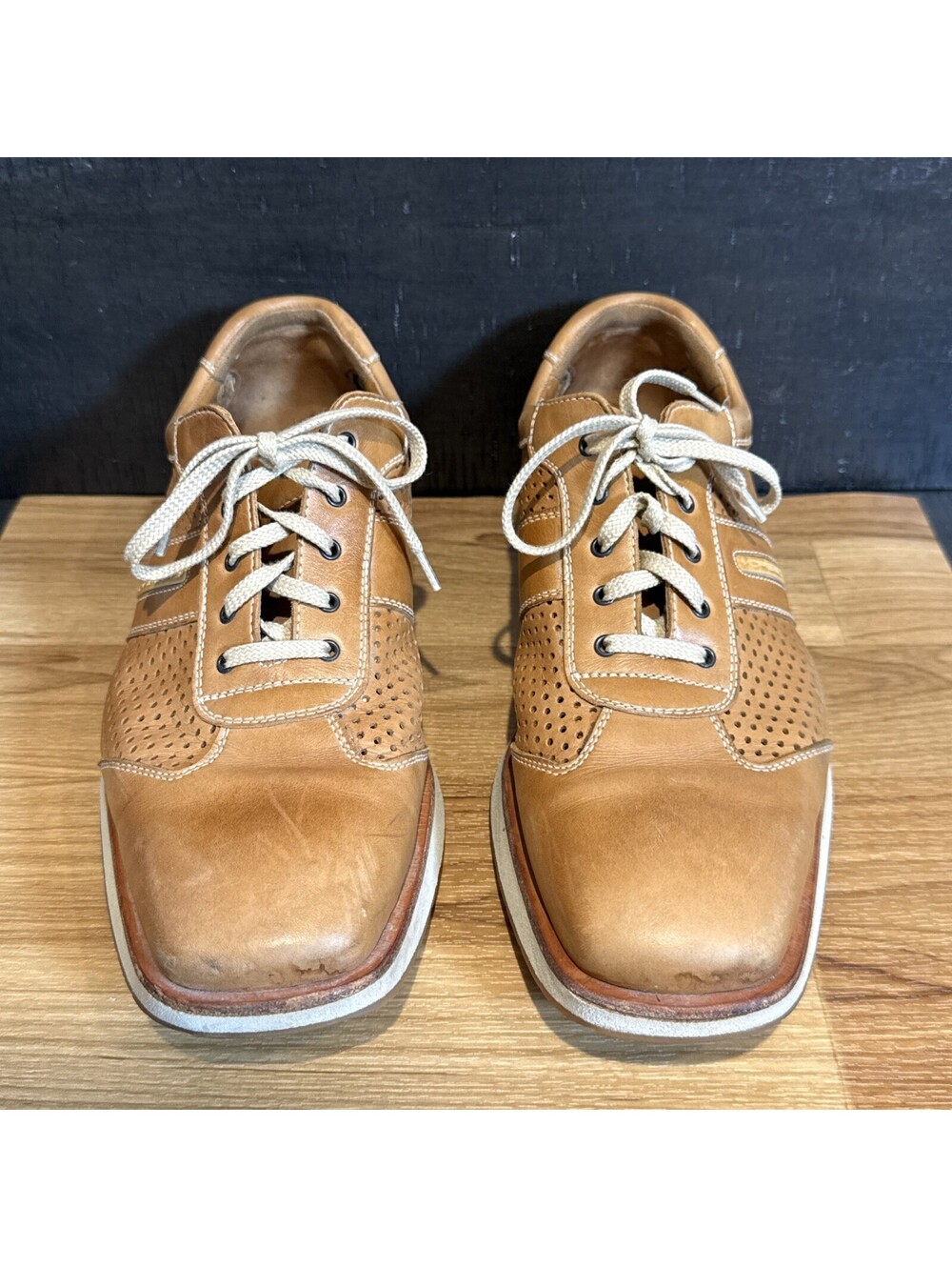 Moreschi Mens 7 Size Made In Italy Fine Leather Casual Shoe